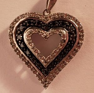 Vintage 1990s Heart Pendant